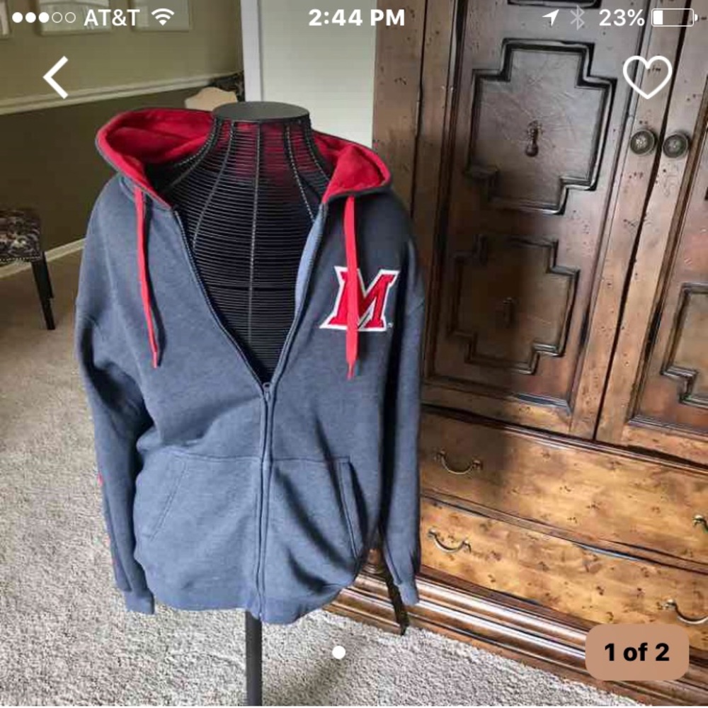 Miami RedHawks sweatshirt