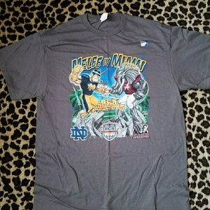 Notre Dame VS. Alabama Championship shirt Size L