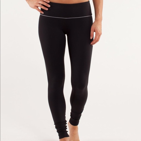 lululemon athletica Pants - Lululemon Leggings Wunder Under Silver Slate