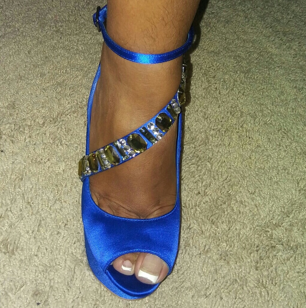 New Royal Blue Stilettos