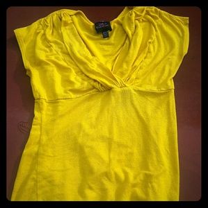 yellow shirt