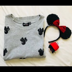 Minnie Mouse Sequin Pullover