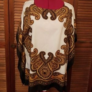 Michael Kors flutter scarf top Michael Kors flutter scarf top