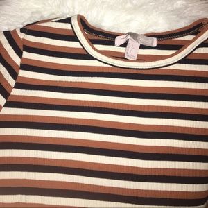 never worn forever 21 striped top