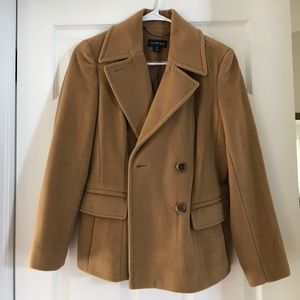 Camel Wool Peacoat