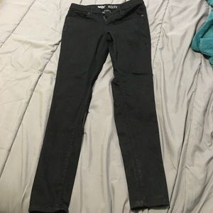 Black skinny jeans