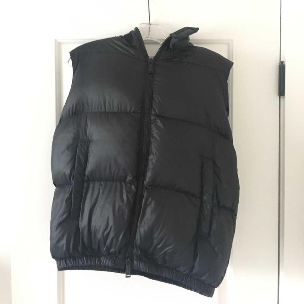 DSQUARED puffer vest with hood