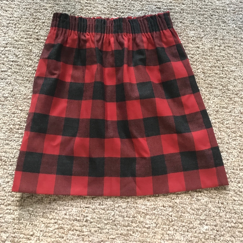 J.Crew Factory plaid skirt