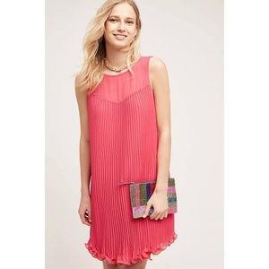 WORN ONCE - Layered Pleat Swing Dress - Size 2