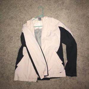 Nike jacket pink & gray