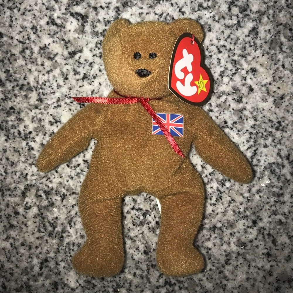 Teenie beanie baby Britannia the bear