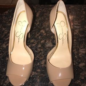 Jessica Simpson Peep Toe Heels