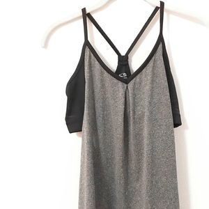 Athletic top and built in bra