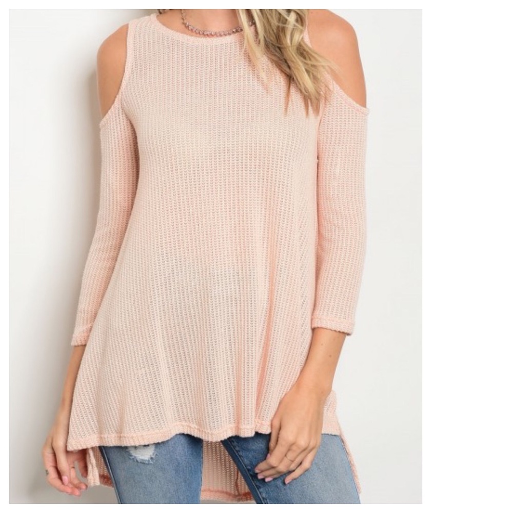 Cold Shoulder Sweater