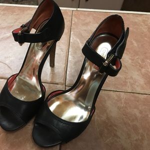 Coach Black Heels