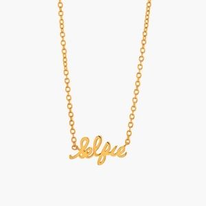 Gorjana selfie necklace