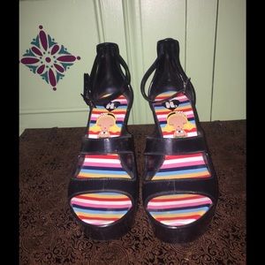 Harajuku Lovers Jelly Wedges