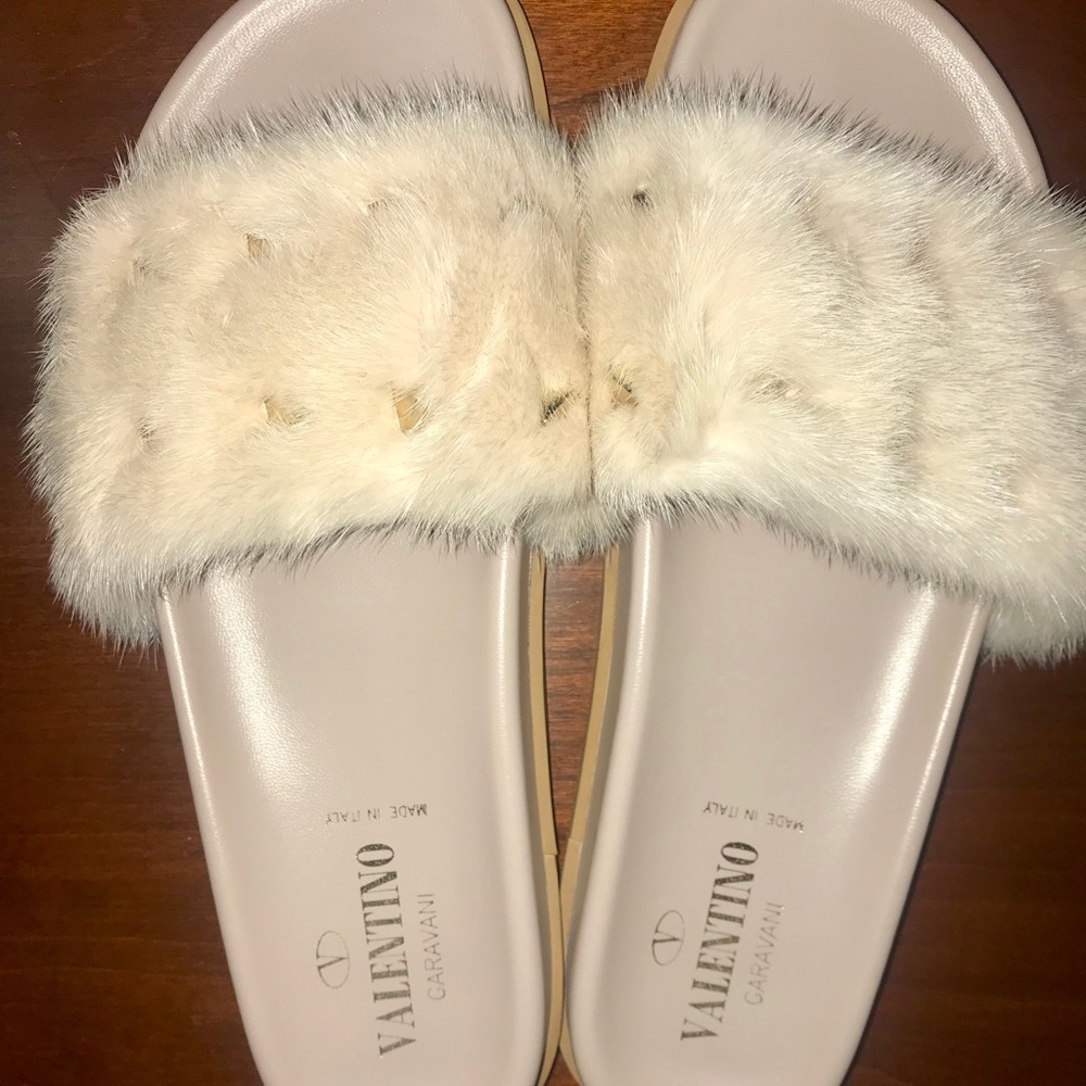 Valentino Studded Slides