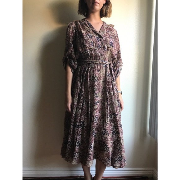 Vintage Dresses & Skirts - Vintage✨70s patterned midi dress