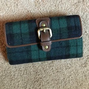 Plaid Autumn-Winter Flannel Wallet
