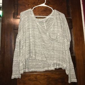 MeToWe Long sleeve crop top