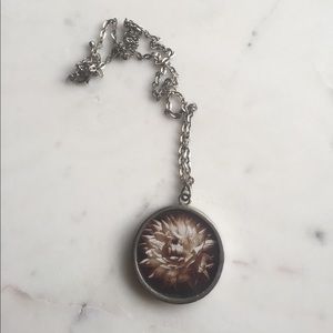 2 sided vintage necklace