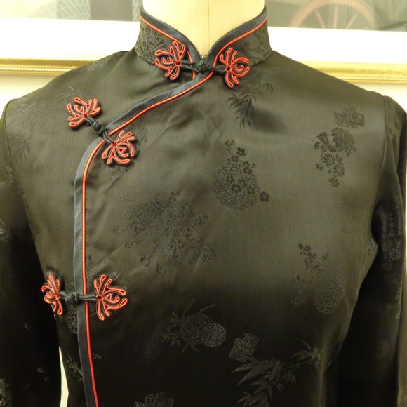 Squirrel Vintage Asian Style Button Down Shirt - Picture 3 of 7