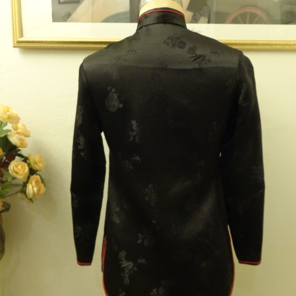 Squirrel Vintage Asian Style Button Down Shirt - Picture 5 of 7