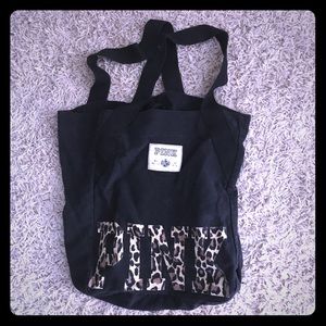 VS pink tote bag