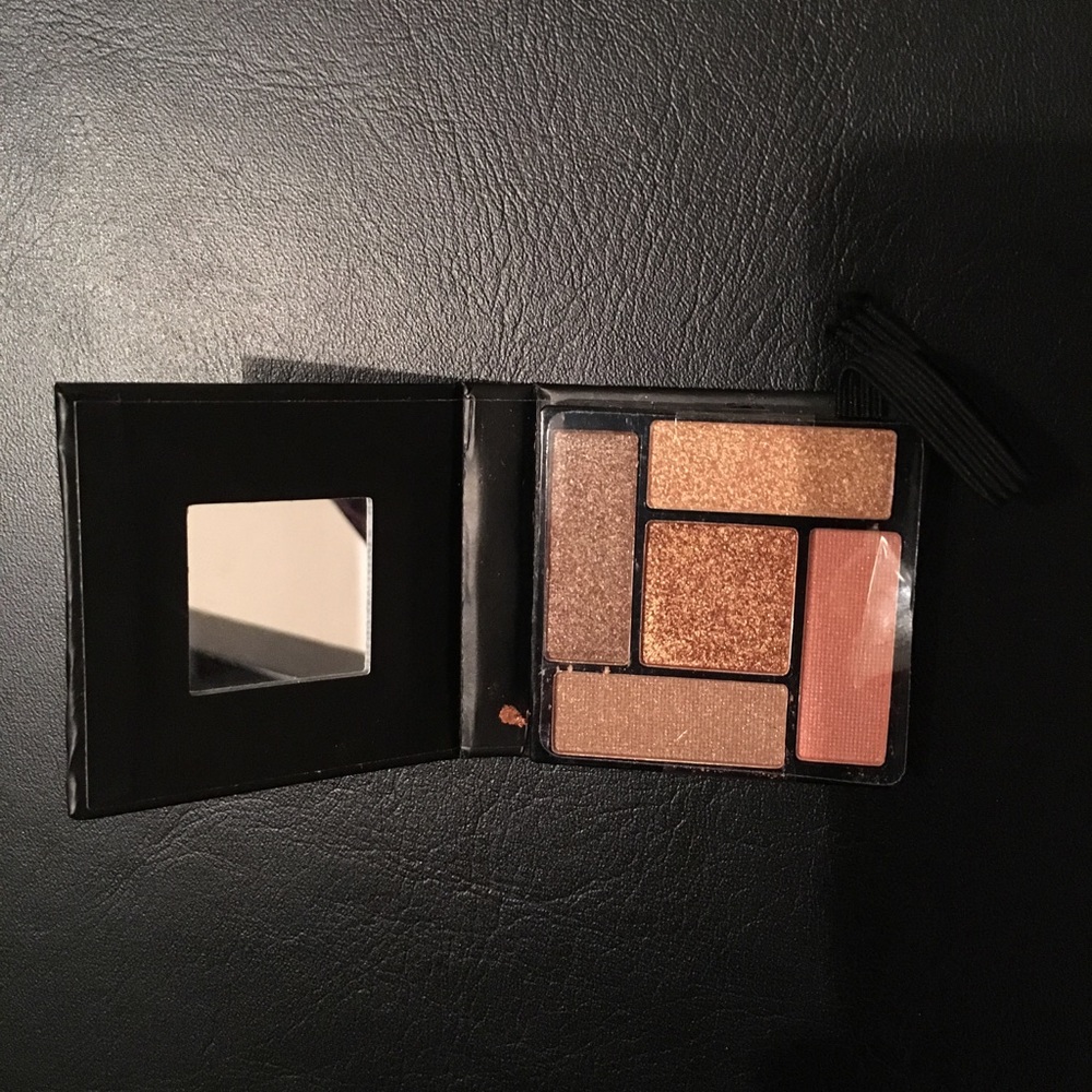Various color eye shadow palette.
