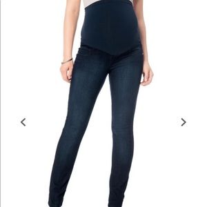 Fade to blue  skinny leg maternity jeans