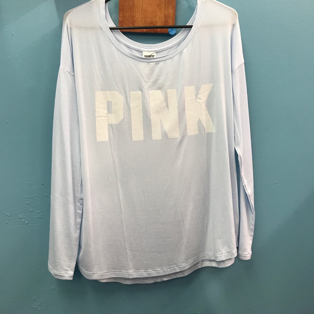 NWT long sleeve soft t-shirt by VS Pink - Picture 1 of 6