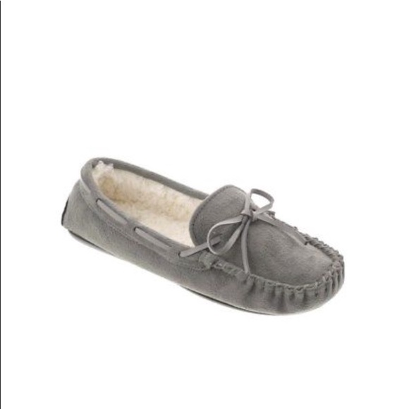 💥 Moccasin Slip-On Shearling Slippers - Picture 3 of 6