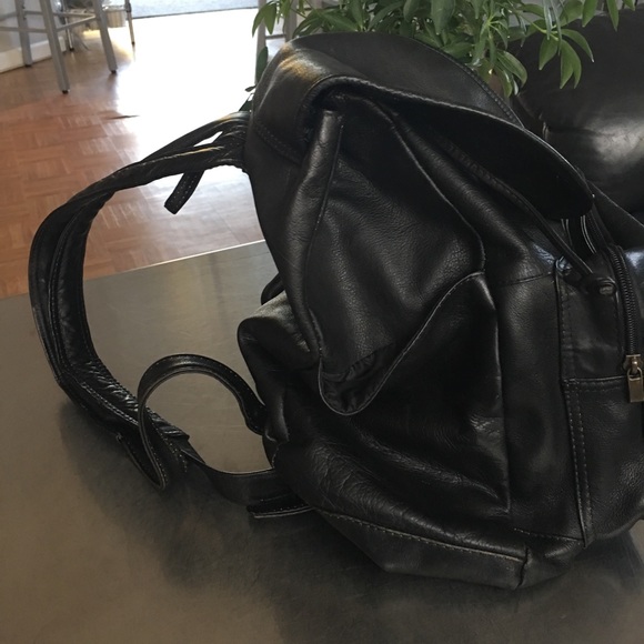 Handbags - Vintage 90's Large Leather Backpack