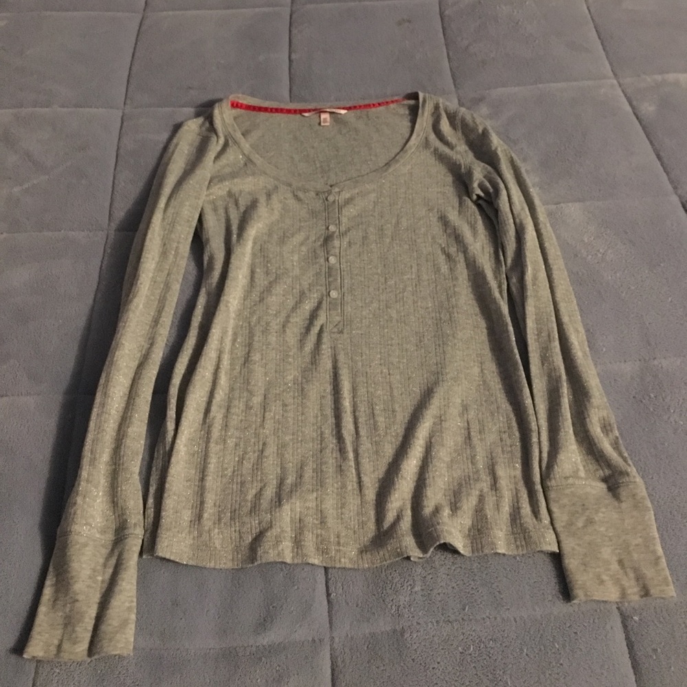 Victoria's Secret grey Henley