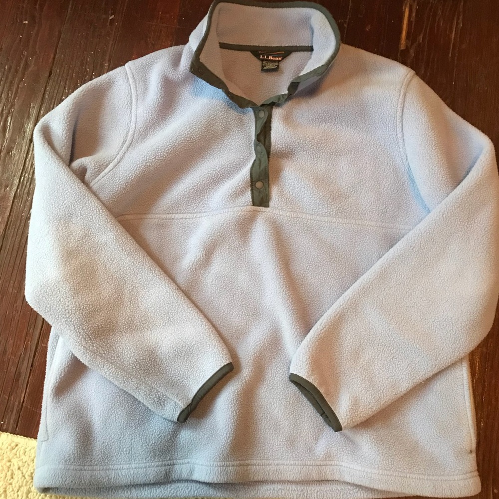 LL BEAN pullover light purple