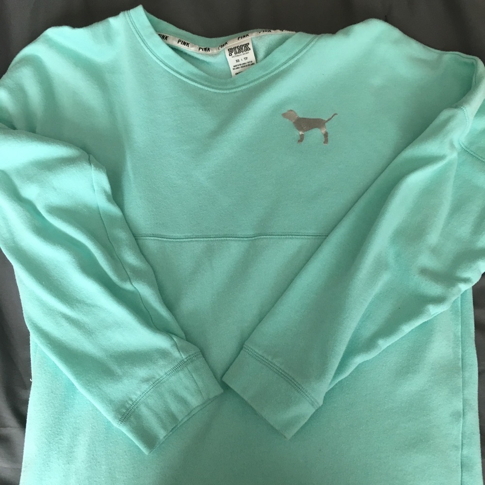 {🌸SOLD🌸} PINK Long Sleeve Varsity Tee