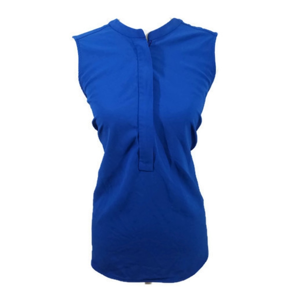 Hilary Radley Sleeveless Top with Zip Front