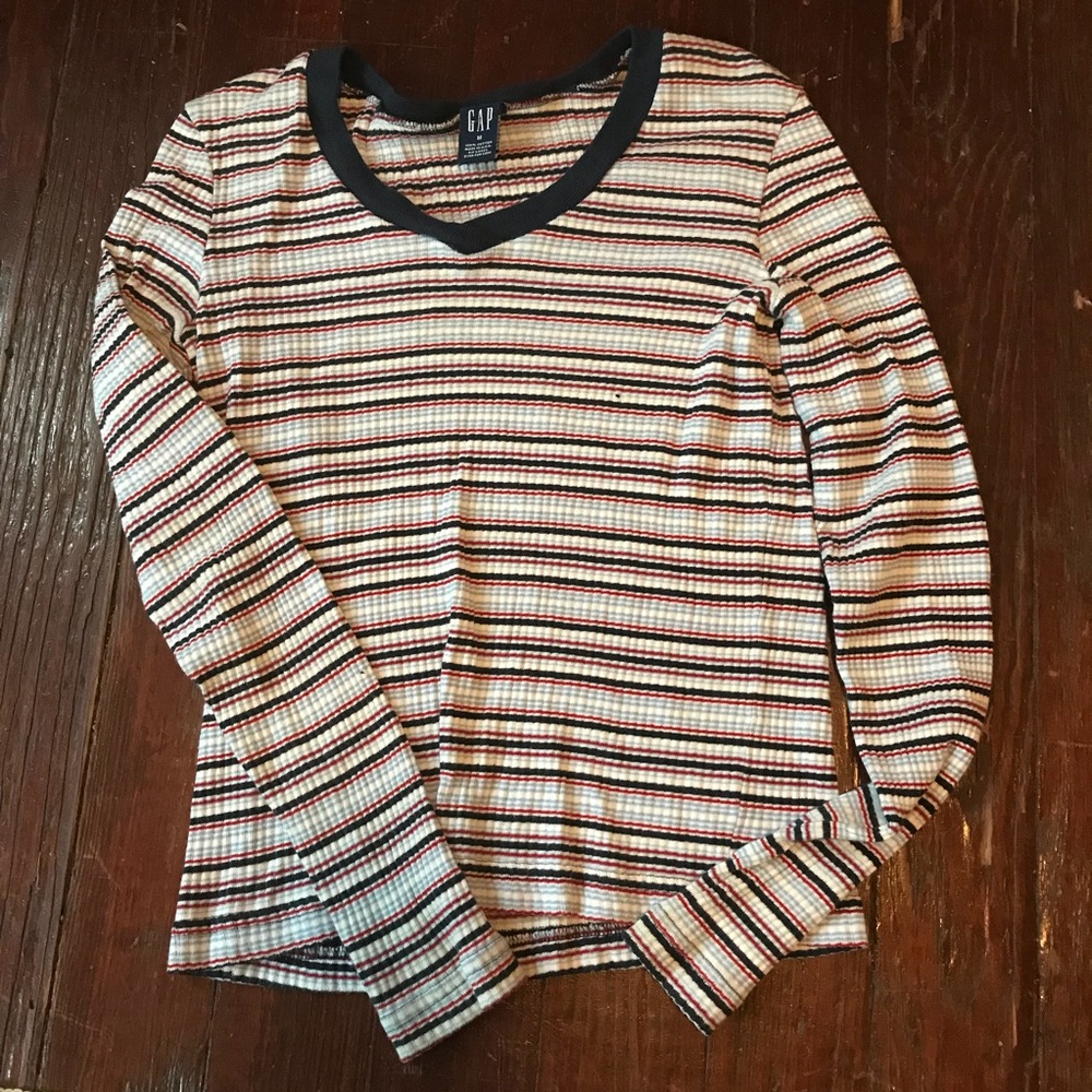 Gap long sleeve striped shirt