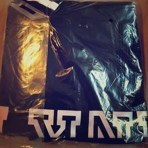 VS PINK LACE UP LEGGINGS SZ L