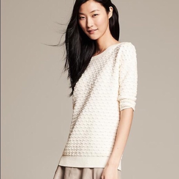 Banana Republic Sweaters - Banana Republic Oversize Popcorn Cocoon Sweater
