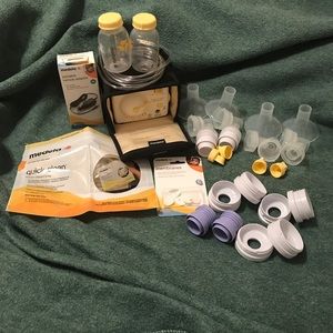 medela pump in style advanced + bonus accessories
