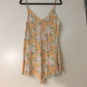 Peach colored Romper
