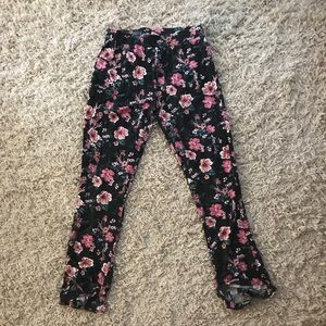 Floral pants S