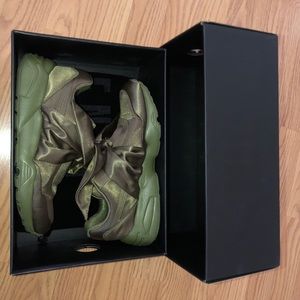 FENTY by Rihanna green bow sneakers