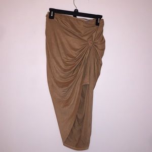 Tan Wrap Skirt ✨✨