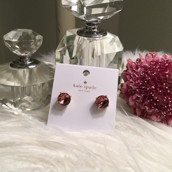 kate spade Jewelry - ♠️Kate Spade Lilac Petal earrings