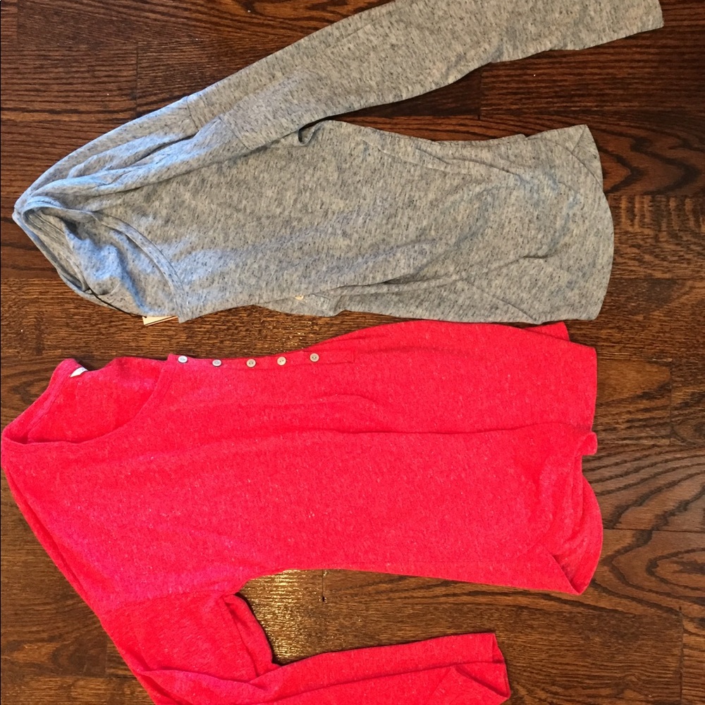 Henley long sleeve shirts from Victoria's Secret