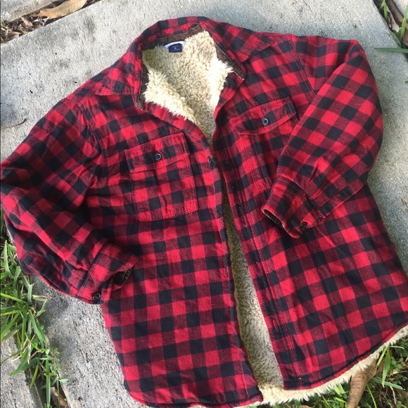 gap flannel jacket