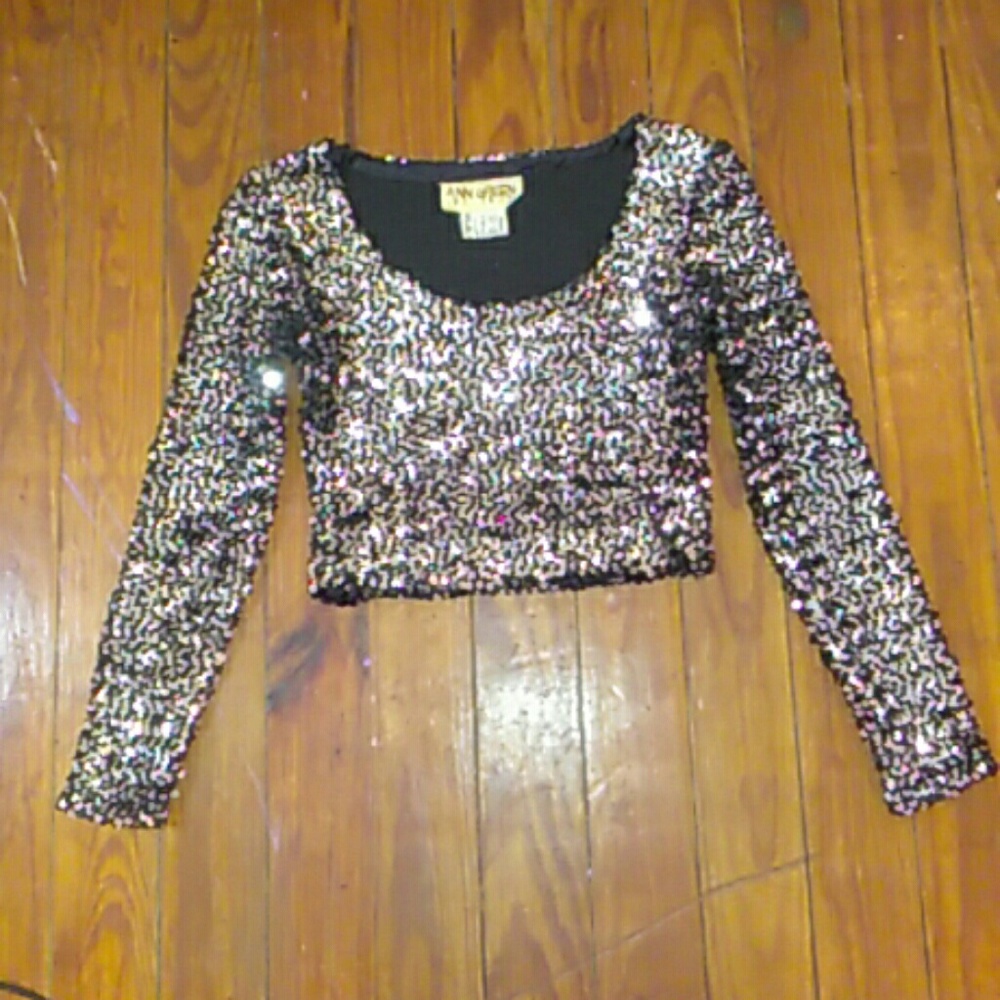 Sequin Half Shirt